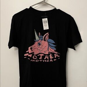 Mother Mother Canadian Indie Rock Band T-shirt Melting Unicorn New With Tags